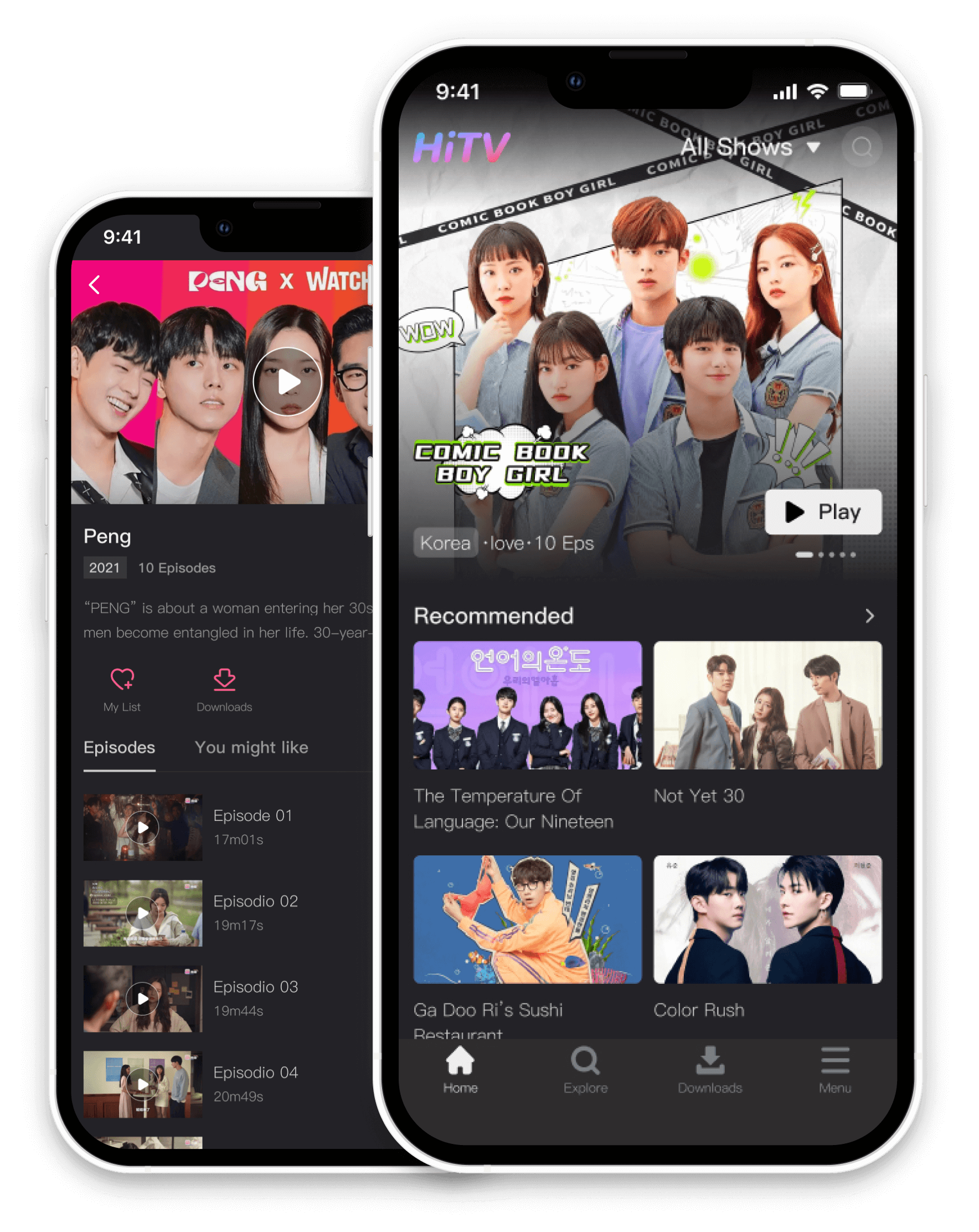 App for 2025 korean drama