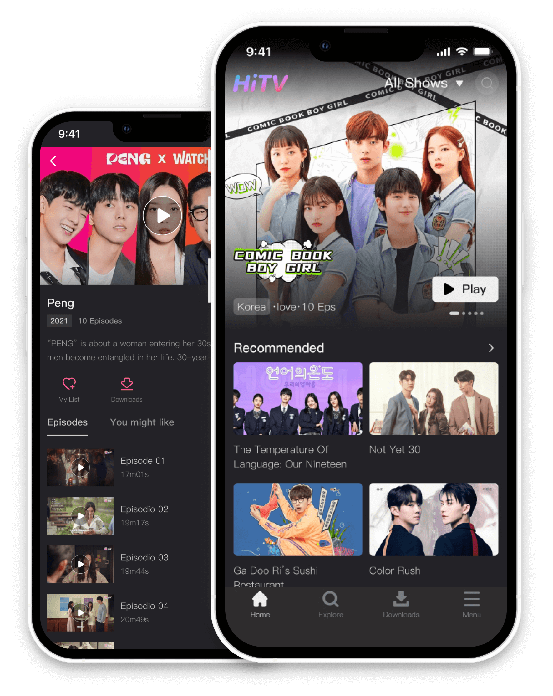HiTV Download App For Android iOS Watch Latest Korean Dramas For Free