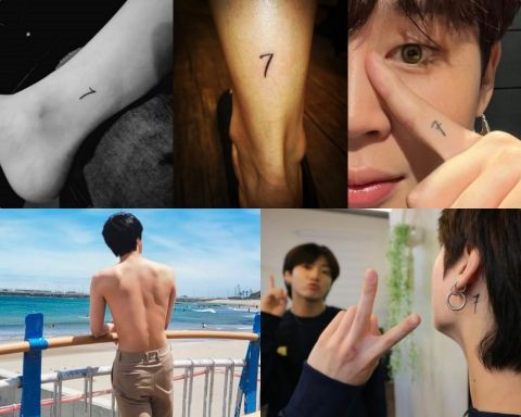 BTS 'friendship tattoo 