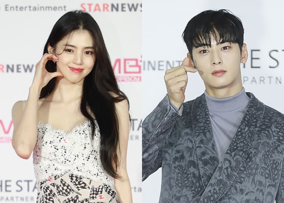 Exclusive] Han Sohee and Cha Eunwoo to model together in a CF for